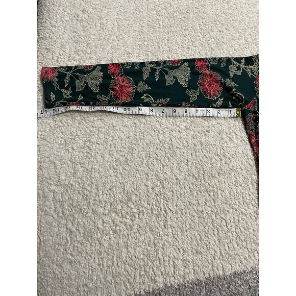 Altar'd State Women's Size M Long Sleeve High Neck Floral Mini Dress Multicolor - Picture 5 of 9